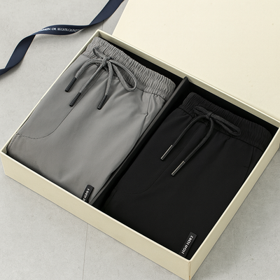 New🔥 Buy 1 Get 1 Free • Premium Men’s High-Stretch Skinny Lycra Track Pants (Black & Grey)